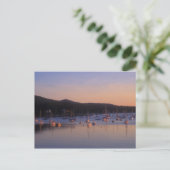 Camden Harbor Sunrise Briefkaart (Staand voorkant)