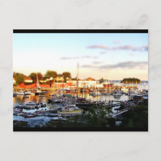 Camden Harbour-tiltshift Briefkaart