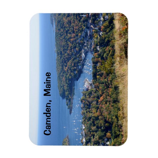 Camden, haven van Maine Magneet (Verticaal)