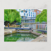 Camden Lock Briefkaart, Londen Verenigd Koninkrijk Briefkaart (Voorkant)