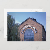 Camden Lock - Laten we gaan winkelen - Londen Briefkaart (Voorkant / Achterkant)