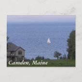Camden, Maine briefkaart (Voorkant)