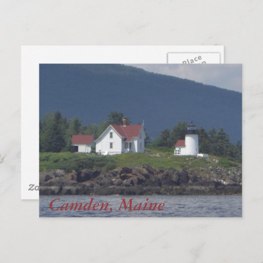 Camden, Maine Briefkaart (Voorkant / Achterkant)