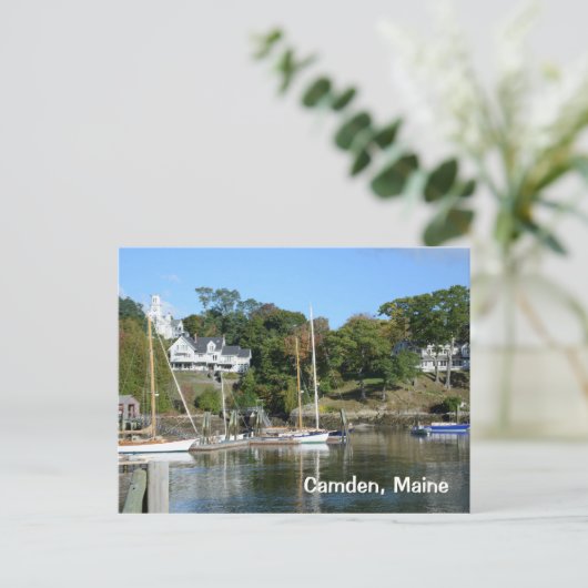 Camden, Maine Briefkaart (Staand voorkant)