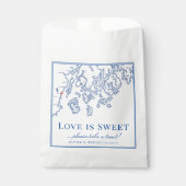 Camden Maine Kaart Liefde is Zoet Bedankzakje (Voorkant)