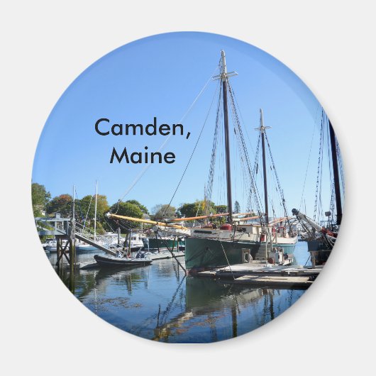 Camden, Maine Magneet (Voorkant)