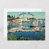 Camden Maine Post Card Briefkaart (Voorkant / Achterkant)