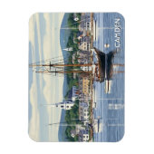 Camden Maine Reizen Magneet (Verticaal)