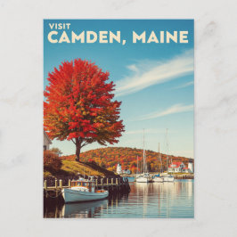 Camden Maine Travel Briefkaart