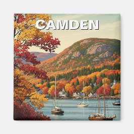 Camden Maine Travel Magneet