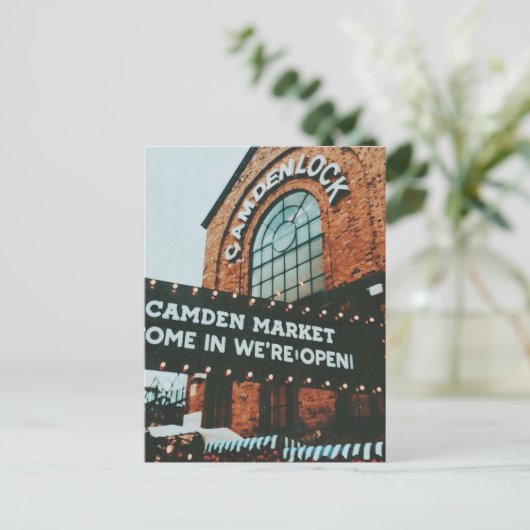 Camden Market Briefkaart (Staand voorkant)