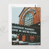 Camden Market Briefkaart (Voorkant / Achterkant)