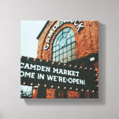 Camden Market Canvas Afdruk (Voorkant)