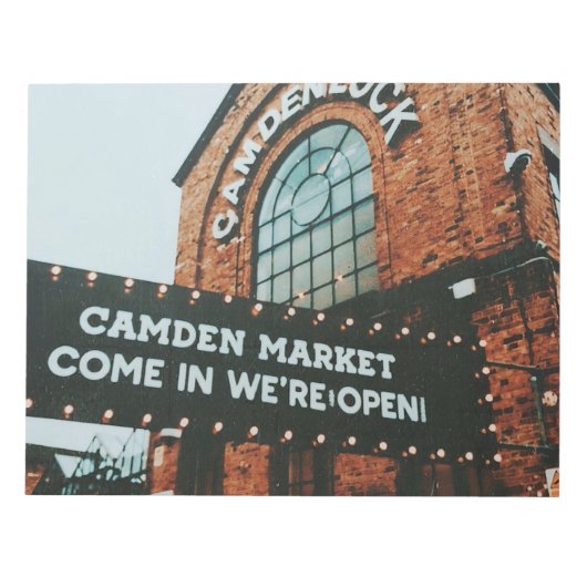 Camden Market Notitieblok (Voorkant)