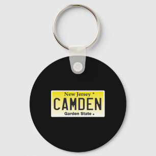 Camden New Jersey Nj Thuis Licentieplaat Grafisch Sleutelhanger