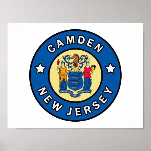 Camden New Jersey Poster (Voorkant)