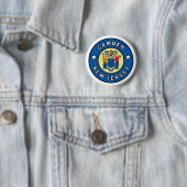 Camden New Jersey Ronde Button 5,7 Cm (In situ)