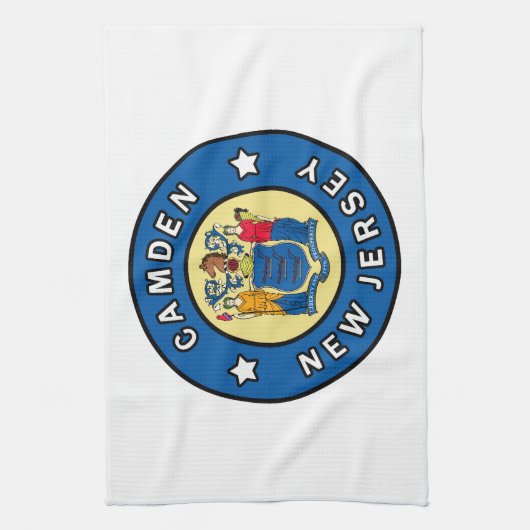 Camden New Jersey Theedoek (Verticaal)