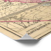 Camden, provincie Gloucester, NJ Poster (Hoek)