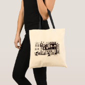 Camden Scene Tote Bag (Voorkant (product))