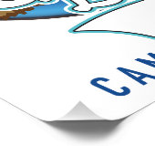 Camden Snow Bowl ski-logo. Foto Afdruk (Hoek)