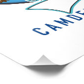 Camden Snow Bowl ski-logo. Foto Afdruk (Hoek)