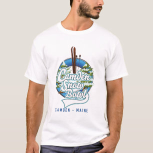 Camden Snow Bowl ski logo. T-shirt