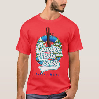 Camden Snow Bowl ski T-shirt