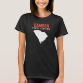 Camden South Carolina USA State America Travel T-shirt (Voorkant)