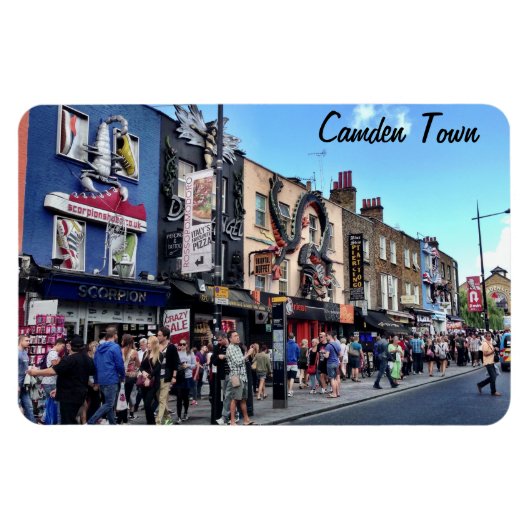 Camden Town 4 "x6" Fotomagneet Magneet (Horizontaal)