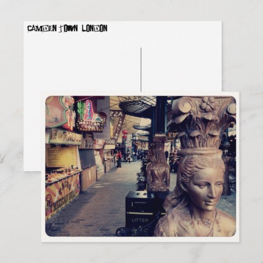camden town , londen briefkaart (Voorkant / Achterkant)