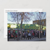 Camden Town Market Briefkaart (Voorkant / Achterkant)