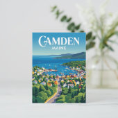 Camden USA Briefkaart (Staand voorkant)