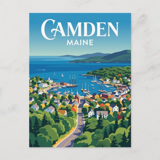 Camden USA Briefkaart (Voorkant)