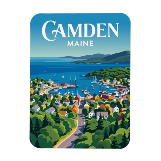 Camden USA Magneet (Verticaal)