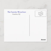Camden Waterfront Briefkaart (Achterkant)