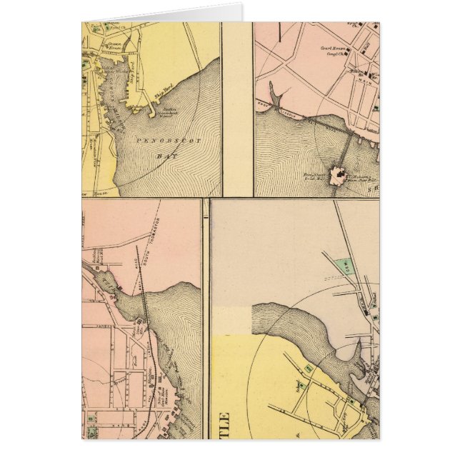 Camden, Wiscasset, Damariscotta (Voorkant)