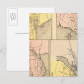Camden, Wiscasset, Damariscotta Briefkaart (Voorkant / Achterkant)