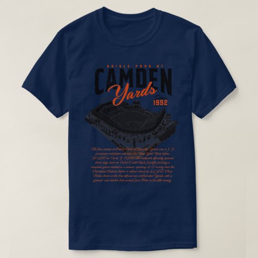 Camden Yards T-shirt (Design voorkant)