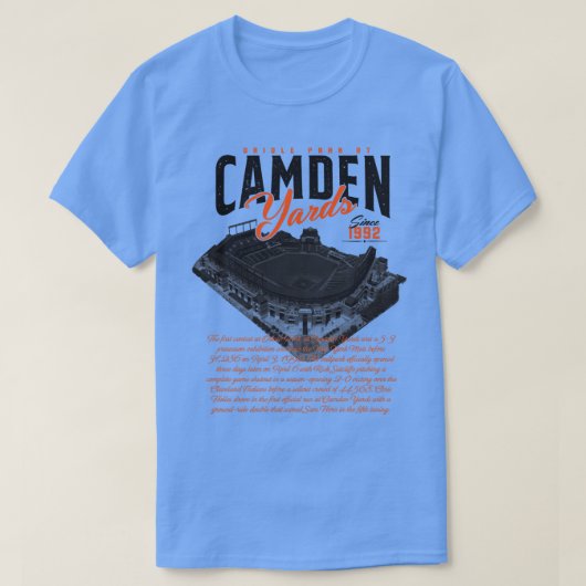 Camden Yards T-shirt (Design voorkant)