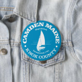 Camden (zeilboot) ronde button 4,0 cm (In situ)