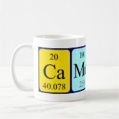 Camdyn periodieke lijstnaam mok (Links)