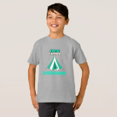 Came Camped Sunburned Desert Camping T-shirt (Voorkant volledig)