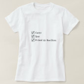 Came. Saw. Picked Up Sea Glass - Women's Tee T-shirt (Design voorkant)