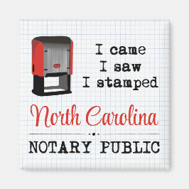 Came Saw Stamped Notional Public North Carolina Magneet