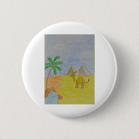 Camel6 Ronde Button 5,7 Cm (Voorkant)