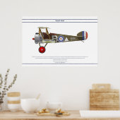 Camel 43 Sqn Poster (Keuken)