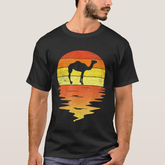 Camel 70's zonnebrand Camel T-shirt (Voorkant)