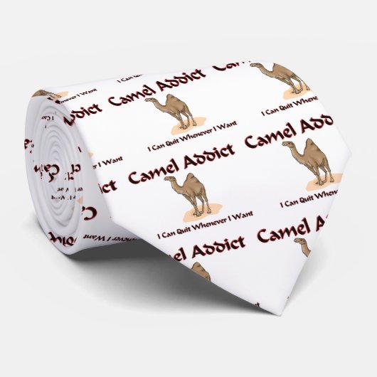 Camel Addict Stropdas (Opgerold)