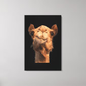 Camel Animal Face Canvas Afdruk (Voorkant)